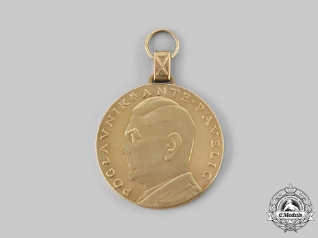 Ante Pavelic Gold Bravery Medal