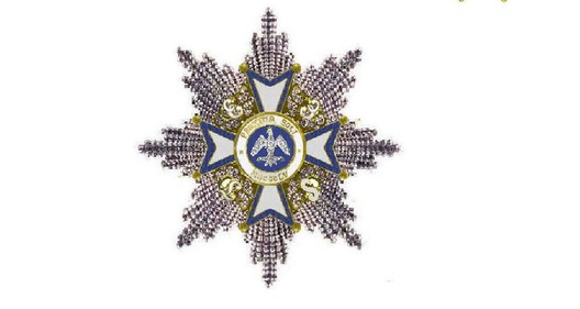 Order of the Eagle of Este, Civil Division, Grand Cross Breast Star Obverse
