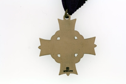 Silver Cross (with King's Crown) Reverse