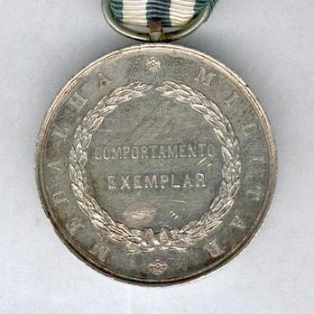 Silver Medal (for 15 Years, 1863-1911) Reverse
