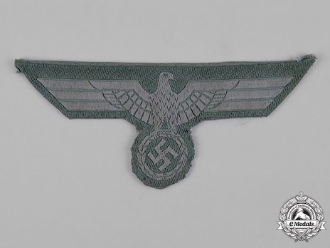 German Army NCO/EM's Breast Eagle (Cut-Out Backing) Obverse