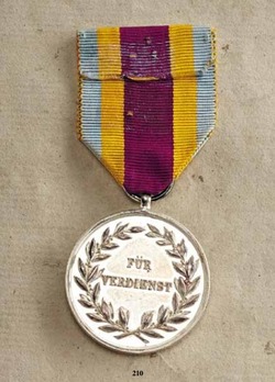 Merit Medal, Type II, in Silver Reverse