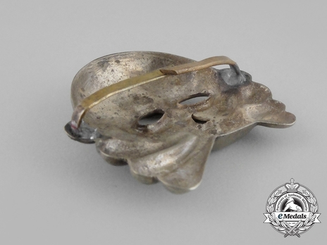 Waffen-SS Metal Cap Death's Head Type I (cupal) Reverse