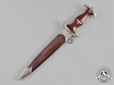 SA Röhm Honour Dagger (with dedication) (by Eickhorn) Obverse in Scabbard