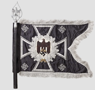 German Army General Army Unit Flag (Engineer Motorized and Mounted version) Obverse