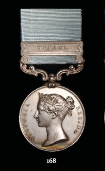 Army of India Medal (with "NEPAUL" clasp)