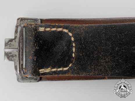Kriegsmarine NCO/EM Belt Strap (Leather version) Obverse