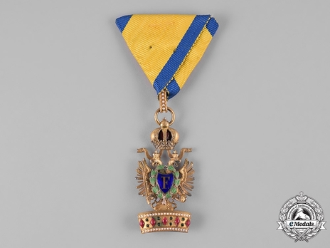 Order of the Iron Crown, Type III, Military Division, III Class (lower class)