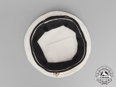 Kriegsmarine White Sailor's Cap Interior