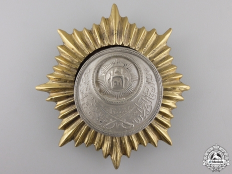 Order of Independence (Nishan-i-Istiqlal), Military Division, II Class Grand Commander Breast Star Obverse