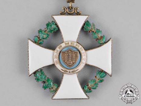 Order of Saint Agatha, Grand Officer Reverse