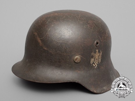 German Army Steel Helmet M42 (Single Decal version) Profile