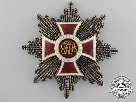 Order of Leopold, Type III, Civil Division, Grand Cross Breast Star (in Silver, by C. F Rothe)