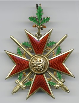 Order of the Griffin, Military Division, Grand Cross Reverse 