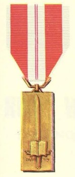 Training Service Medal, I Class 