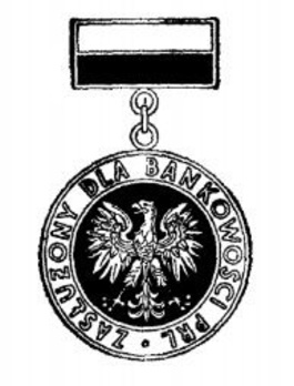Decoration for Merit to Banking Services Obverse