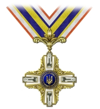 Order of Liberty, Neck Decoration Obverse