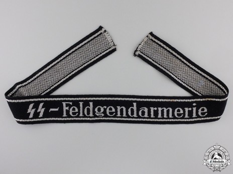Waffen-SS Feldgendarmerie Cuff Title Obverse