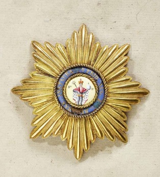 Military Order of St. Henry, Type III, Grand Cross Breast Star (in gold) Obverse