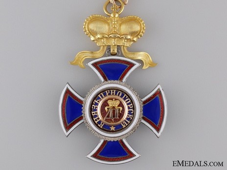 Order of Danilo I (Merit for the Independence), Type III, II Class, Grand Officer Obverse