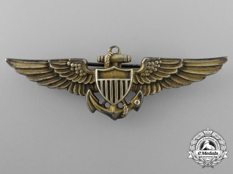 Pilot Wings (with gold and silver) Obverse