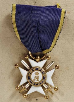 Merit Order of Adolph of Nassau, Military Division, Knight's Cross Obverse
