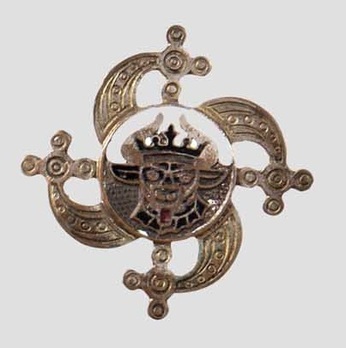 RAD Arbeitsgau VI Mecklenburg Tradition Cap Badge Obverse