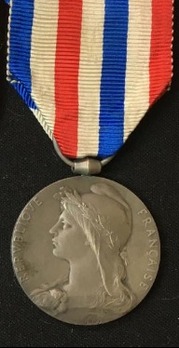 Medal of Honour for Public Works, Silver Medal (stamped "O.ROTY")