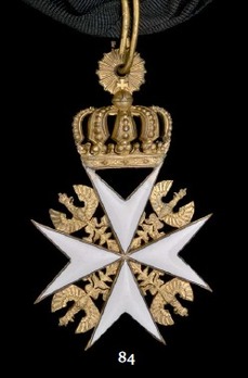 Order of St. John, Type II, Commander Cross (in silver gilt) Obverse