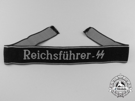 Waffen-SS Reichsführer-SS Cuff Title Obverse