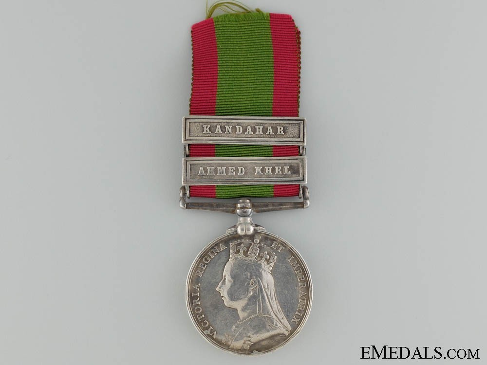 Silver medal with 2 clasps obverse