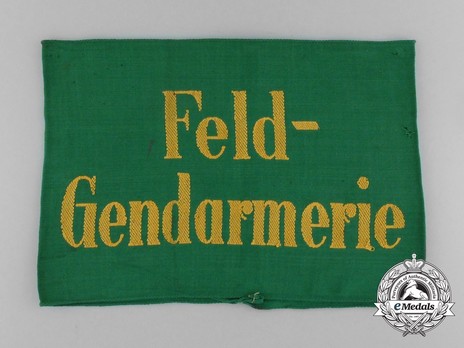 German Army Military Police Armband Obverse