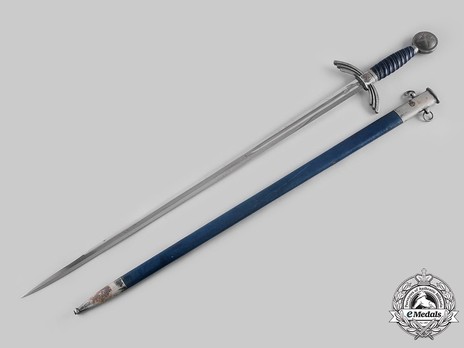 Luftwaffe Officer's Sword Reverse with Scabbard