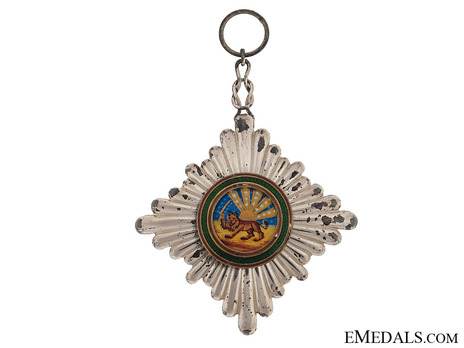 Order of Homayoun, I Class Sash Badge Badge