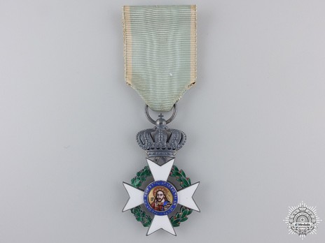 Order of the Redeemer, Type II, Knight's Cross, in Silver Obverse