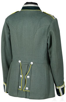 German Army Post-1936 Signals NCO's Dress Tunic Reverse