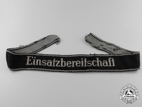 NSKK Einsatzbereitschaft Cuff Title Obverse