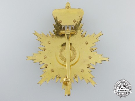 Grand Cross Breast Star (Bronze gilt) Obverse