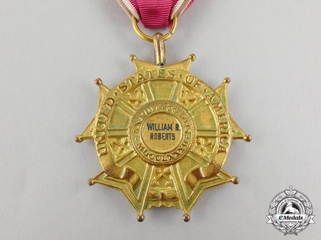 Legion of Merit, Legionnaire (Engraved) Reverse