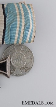 Reserve Infantry Long Service Decorations, II Class Medal Obverse