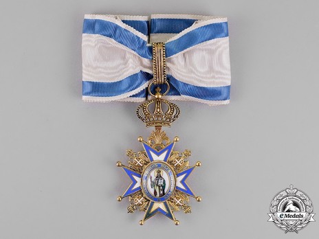 Order of Saint Sava, Type III, II Class Obverse