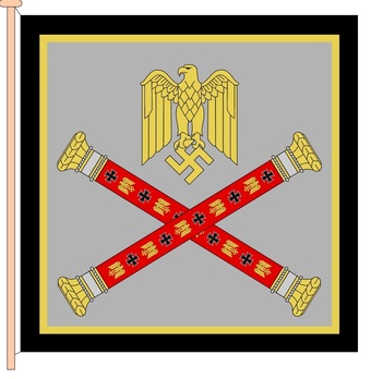 German Army Field Marshal’s Flag Obverse