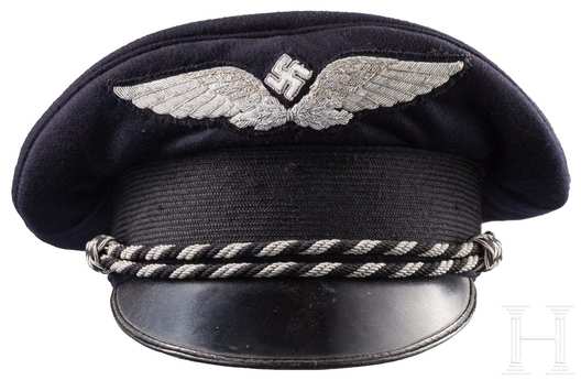 Luftwaffe Civilian Specialists Visor Cap Front