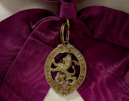  Order of the Golden Lion, Decoration (in silver gilt) Obverse