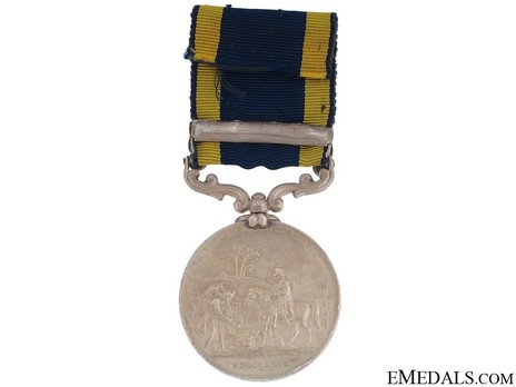 Silver Medal (with "CHILIANWALA" clasp) Reverse