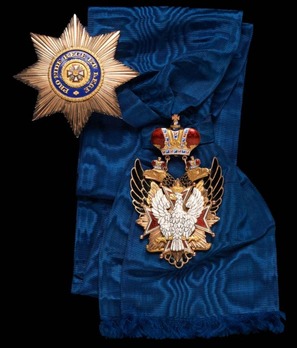 Order of the White Eagle, Type I, Civil Division, Set of Insignia 