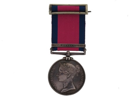 Silver Medal (with "BUSACO" clasp) Obverse