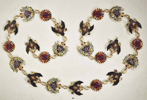 Order of Saint Andrew the First-Called, I Class Collar (by Immanuel Pannasch, c. 1831)