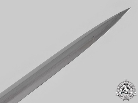Luftwaffe Officer's Sword Blade Tip Detail