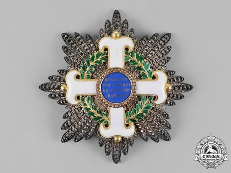 Order of San Marino, Type I, Military Division, Grand Cross Breast Star